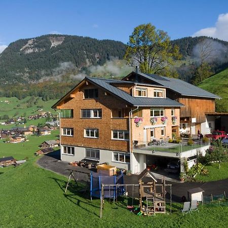 Bed and Breakfast Panoramahof Eggele Schoppernau Exterior foto