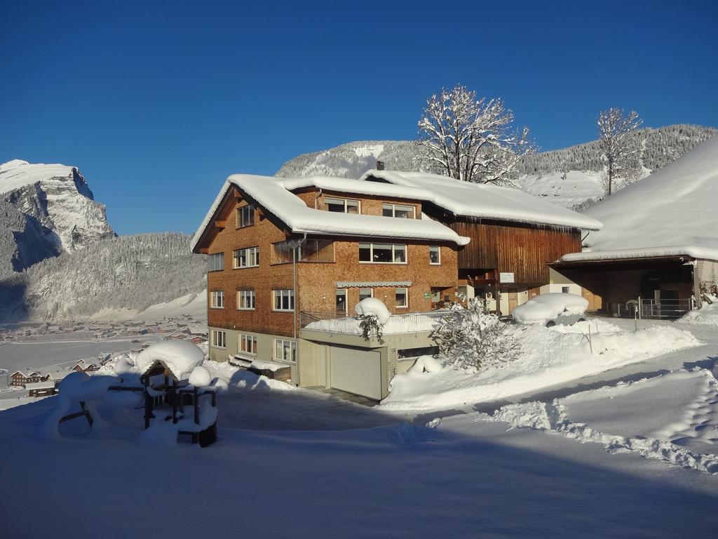 Bed and Breakfast Panoramahof Eggele Schoppernau Exterior foto